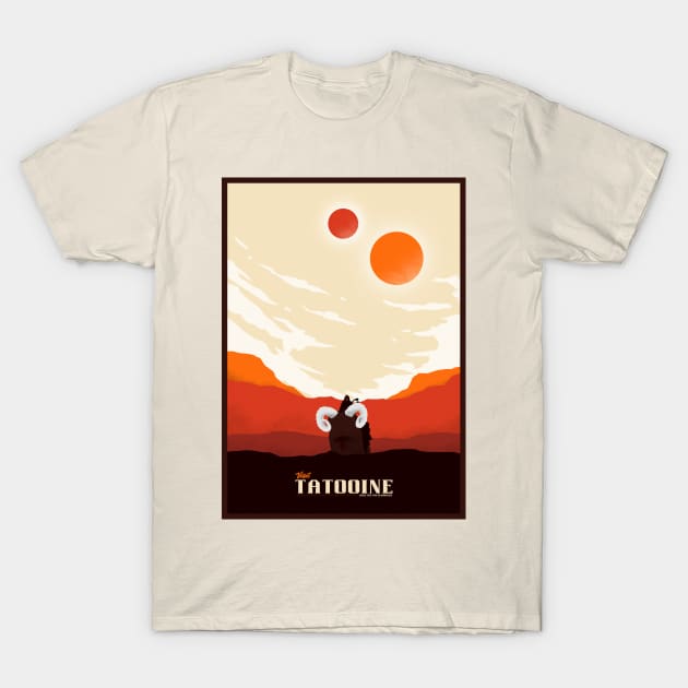 Visit Tatooine T-Shirt by mateusquandt